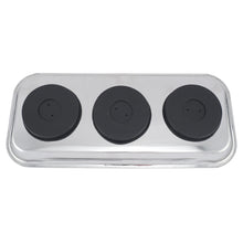 Load image into Gallery viewer, 07686 14&quot; Rectangle Magnetic Parts Tray - Bottom View