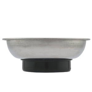 07683 3" Round Magnetic Parts Tray - Side View