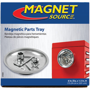 07684 6" Round Magnetic Parts Tray - Packaging