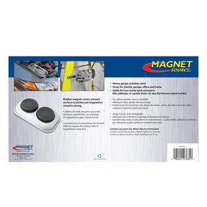 07685 9" Rectangle Magnetic Parts Tray - Back of Packaging