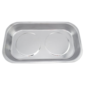 07685 9" Rectangle Magnetic Parts Tray - Top View