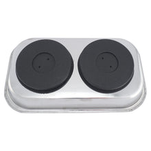 Load image into Gallery viewer, 07685 9&quot; Rectangle Magnetic Parts Tray - Bottom View