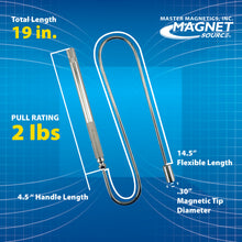 Load image into Gallery viewer, 07229 Bend-It™ Bendable Magnetic Pick-up Tool - Specifications