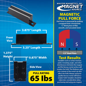 1390A3C Bi-Polar, High-Heat Magnetic Assembly - Specifications