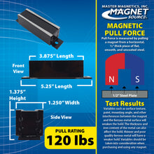 Load image into Gallery viewer, 1390A4C Bi-Polar, High-Heat Magnetic Assembly - Bottom View