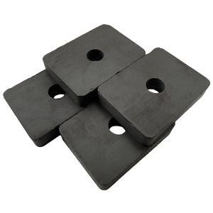 07006 Ceramic Block Magnet - 45 Degree Angle View