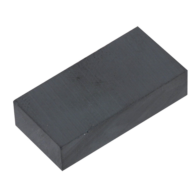 CB124 Ceramic Block Magnet - 45 Degree Angle View