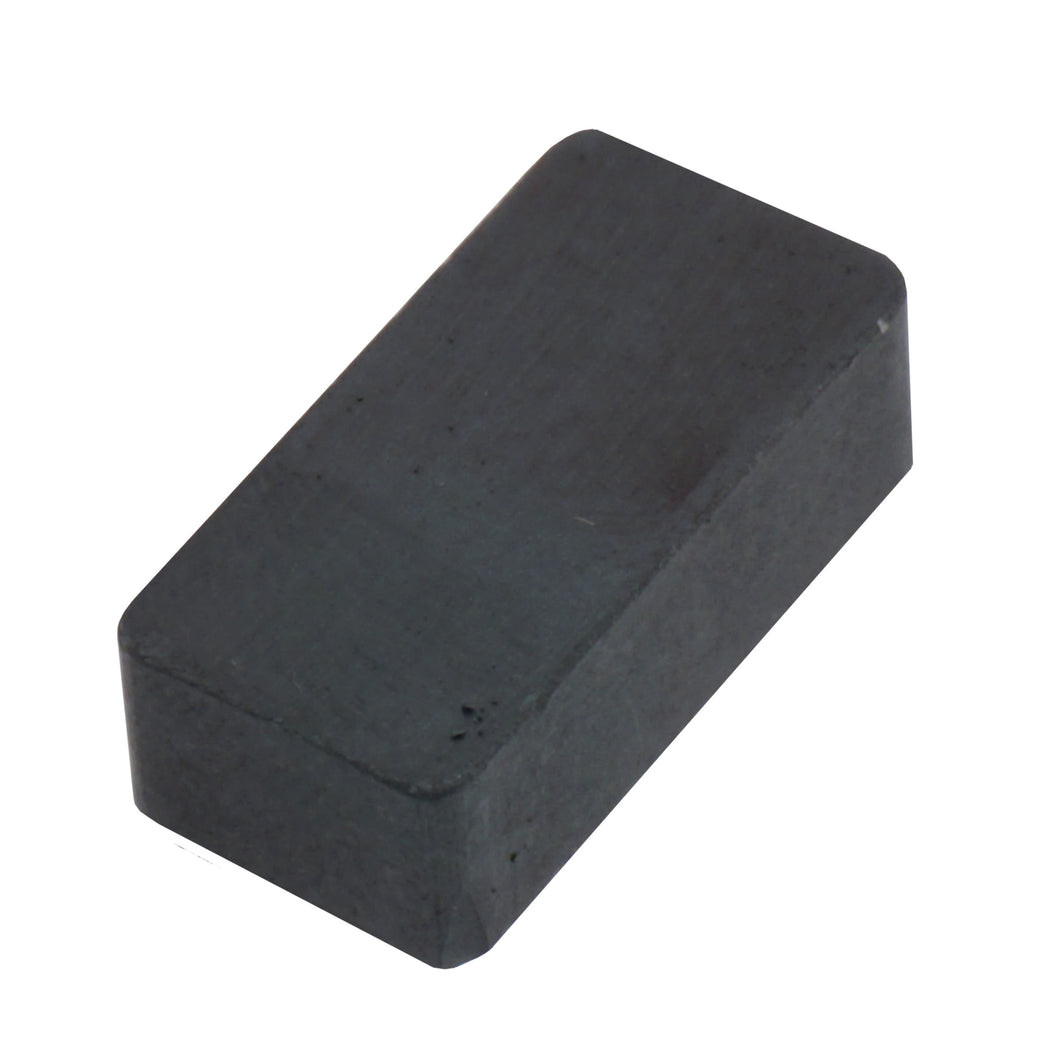 CB1434N Ceramic Block Magnet - 45 Degree Angle View