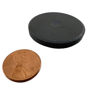 07041 Ceramic Disc Magnets (2pk) - 45 Degree Angle View