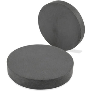 07004 Ceramic Disc Magnets (6pk) - 45 Degree Angle View