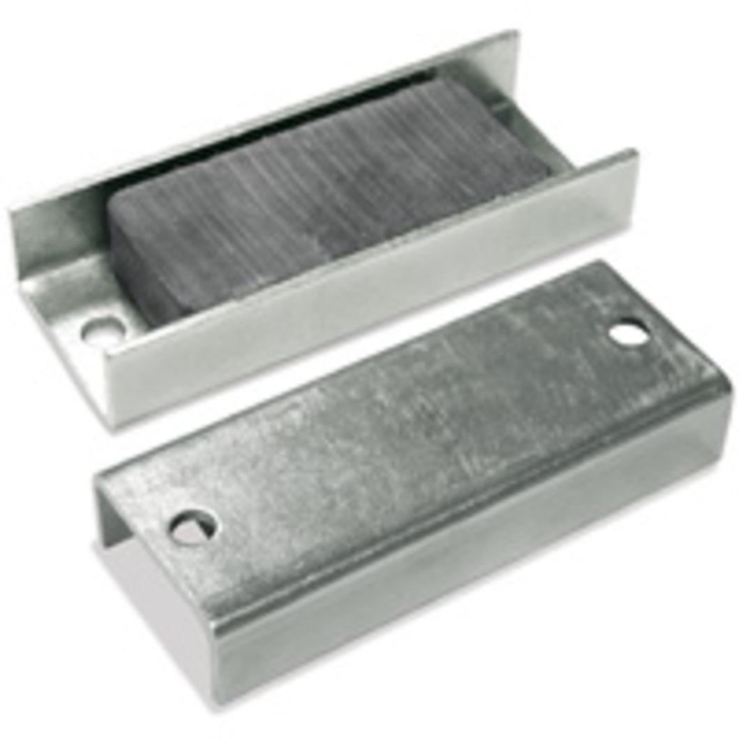 07575 Ceramic Latch Magnet Channel Assembly - 45 Degree Angle View