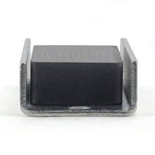 Load image into Gallery viewer, 07575 Ceramic Latch Magnet Channel Assembly - Side View