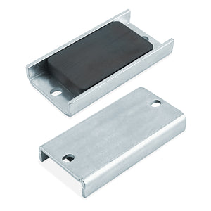 CBA300 Ceramic Latch Magnet Channel Assembly - Disassembled View
