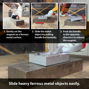 BC100C Ceramic Magnetic Gripper with Quick Release - Specifications