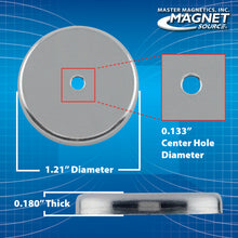 Load image into Gallery viewer, RB20CCER Ceramic Round Base Magnet - Specifications