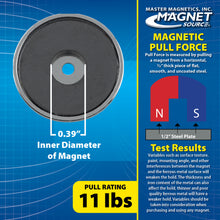 Load image into Gallery viewer, RB20CCER Ceramic Round Base Magnet - Specifications