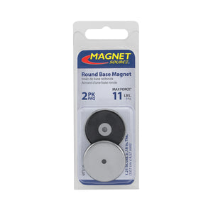 07515 Ceramic Round Base Magnets (2pk) - Packaging