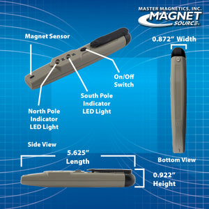 POLEIND02 Electronic Magnetic Pole Indicator - Side View