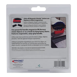 07501 Ergonomic Handle Magnet - Back of Packaging