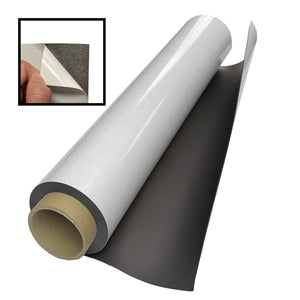 ZGN6024APAA10 Flexible Magnetic Sheet with Adhesive - 45 Degree Angle View