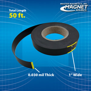 ZGN03040BL/WKS50 Flexible Magnetic Strip - Side View