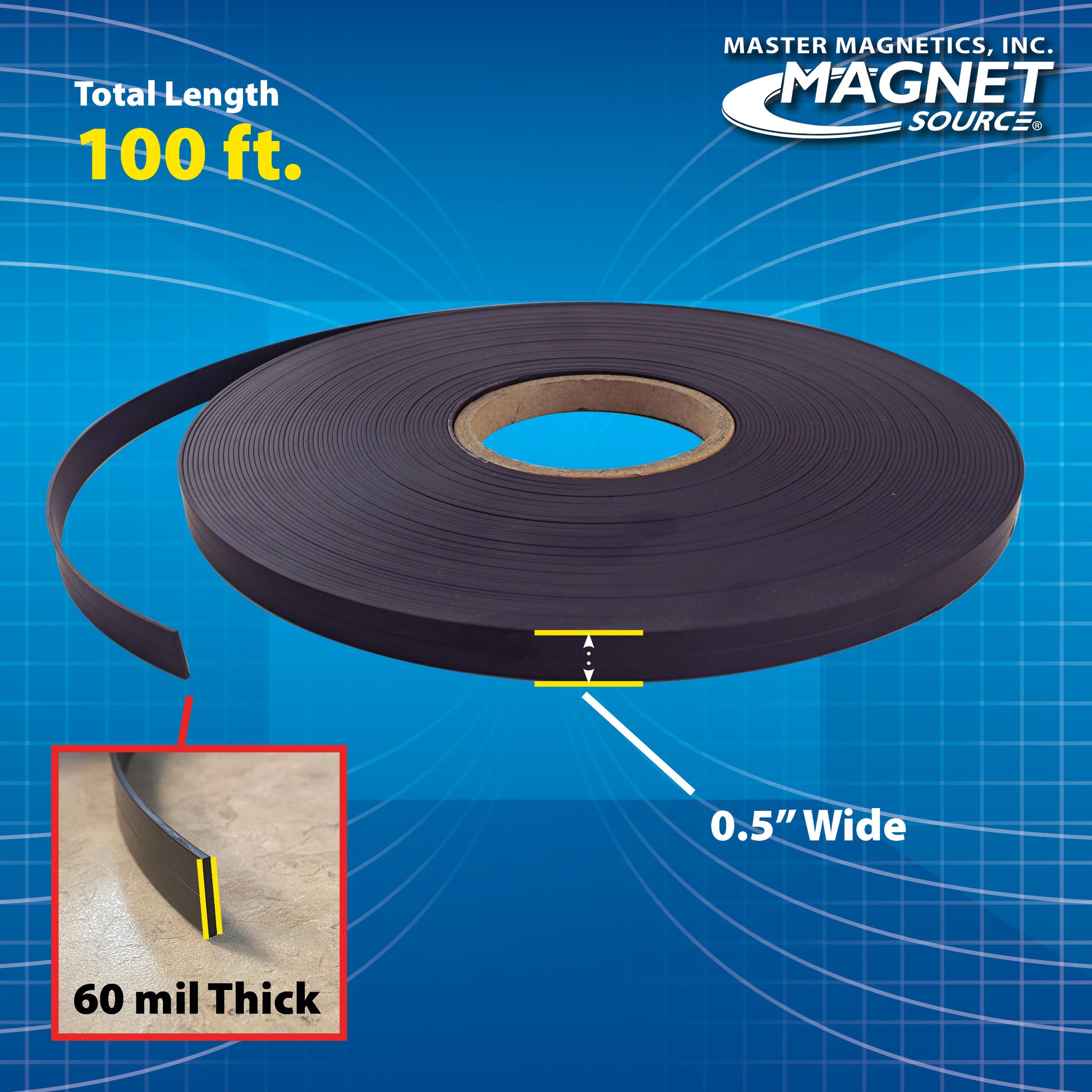 Load image into Gallery viewer, ZGN10PBX Flexible Magnetic Strip - Specifications