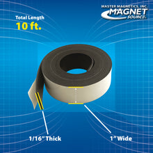 Load image into Gallery viewer, 07019 Flexible Magnetic Strip with Adhesive - Specifications