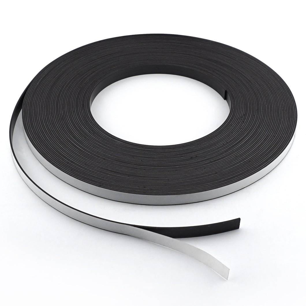 ZG10A-A-F Flexible Magnetic Strip with Adhesive - 45 Degree Angle View