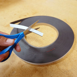 ZG10A-A/SA Flexible Magnetic Strip with Adhesive - In Use