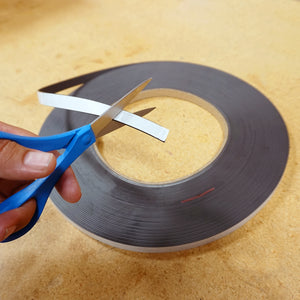 ZG10A-A/SB Flexible Magnetic Strip with Adhesive - In Use