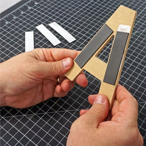 ZG30AC-F Flexible Magnetic Strip with Adhesive - In Use