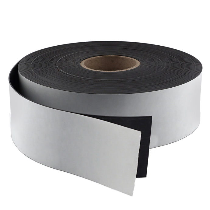 ZG90A-A-F Flexible Magnetic Strip with Adhesive - 45 Degree Angle View