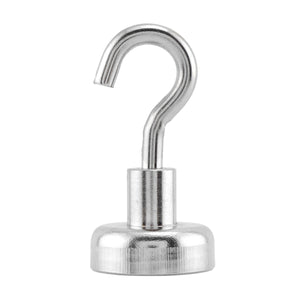 NACK078 Grade 42 Neodymium Magnetic Hook - Front View