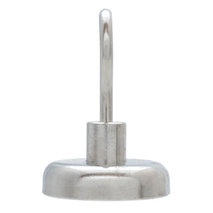 NACK126 Grade 42 Neodymium Magnetic Hook - Back View