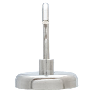 NACK165 Grade 42 Neodymium Magnetic Hook - Front View