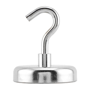 NACK189 Grade 42 Neodymium Magnetic Hook - Side View