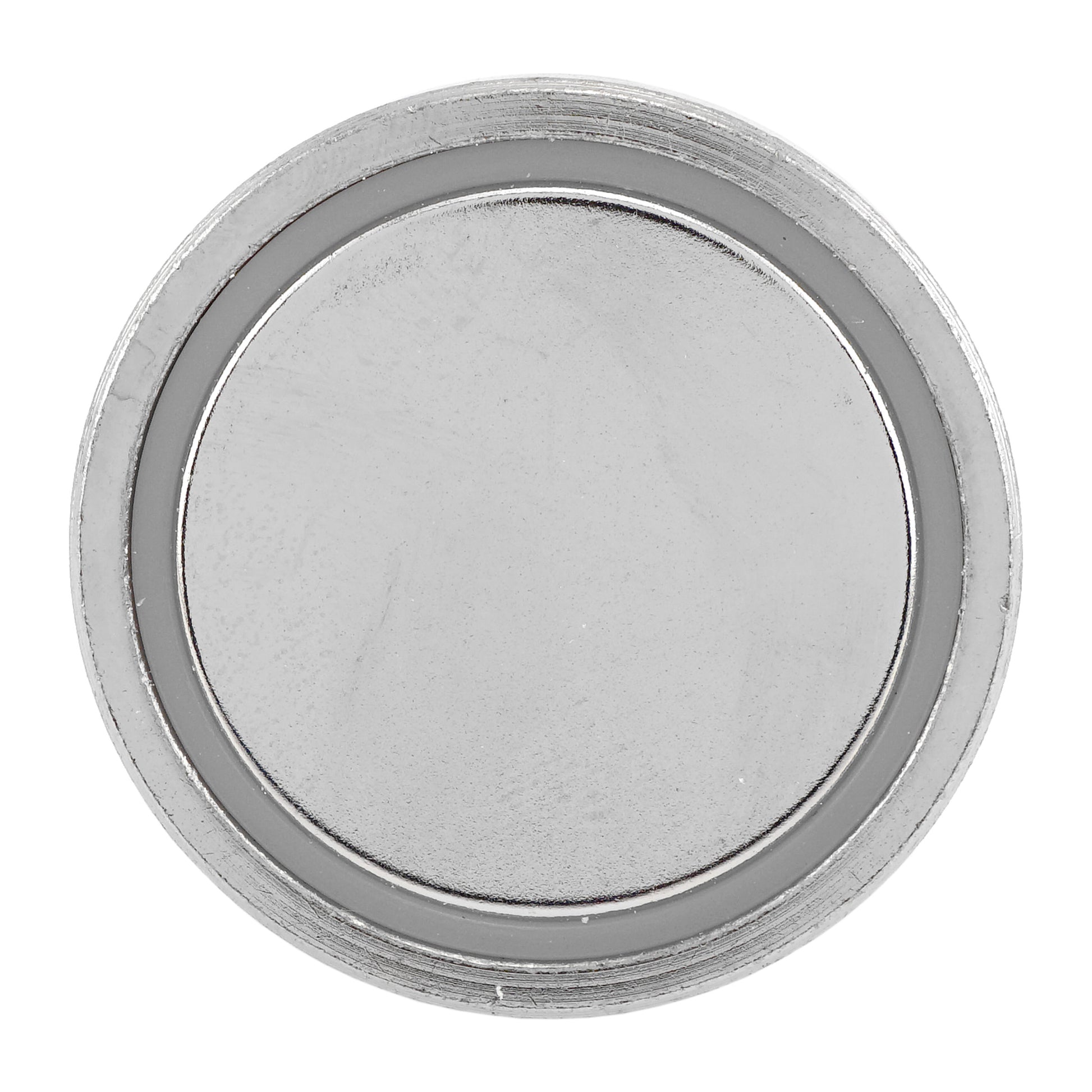 Load image into Gallery viewer, NACF078 Grade 42 Neodymium Round Base Magnet with Female Thread - Top View