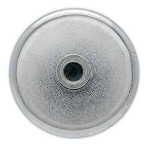 NACF189 Grade 42 Neodymium Round Base Magnet with Female Thread - Top View