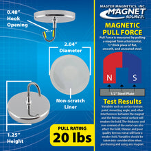 Load image into Gallery viewer, 07218 Handi Hook™ Magnet - Side View