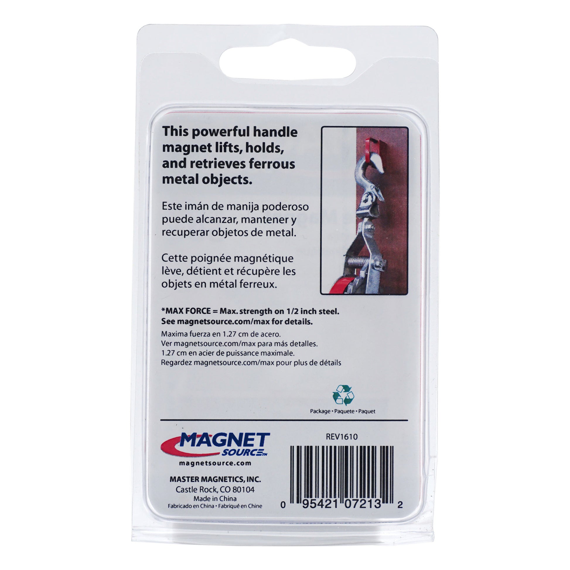 Load image into Gallery viewer, 07213 Handle Magnet - Back of Packaging