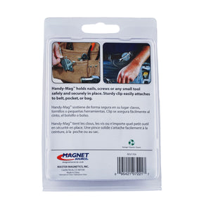 07221 Handy Mag™ Belt Clip Magnet - Back of Packaging