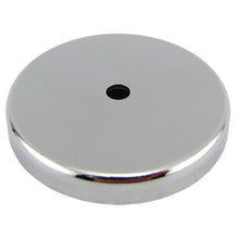 Load image into Gallery viewer, 07222 Heavy-Duty Ceramic Round Base Magnet - 45 Degree Angle View