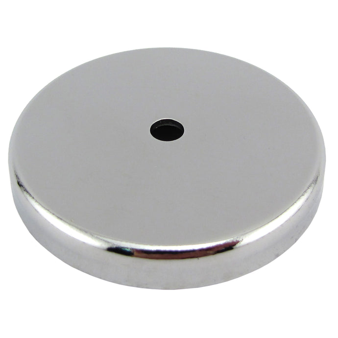 07222 Heavy-Duty Ceramic Round Base Magnet - 45 Degree Angle View