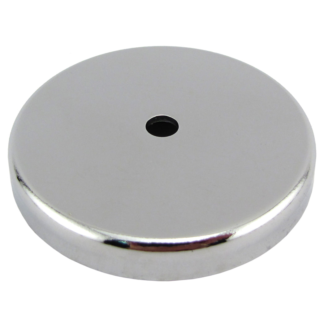 07222 Heavy-Duty Ceramic Round Base Magnet - 45 Degree Angle View