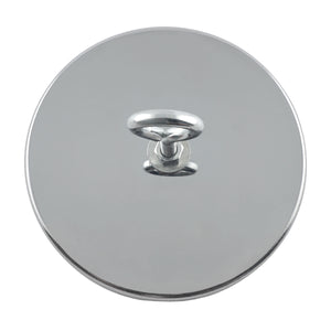 RB100EB Heavy-Duty Ceramic Round Base Magnet Assembled with Eyebolt and Nuts - Top View