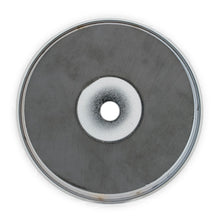 Load image into Gallery viewer, RB100CBX Heavy-Duty Ceramic Round Base Magnet - Bottom View