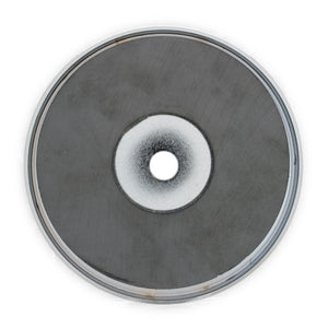 RB100CBX Heavy-Duty Ceramic Round Base Magnet - Bottom View