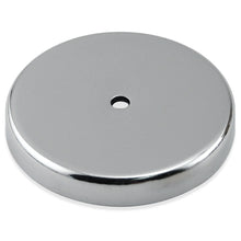 Load image into Gallery viewer, RB70C Heavy-Duty Ceramic Round Base Magnet - 45 Degree Angle View