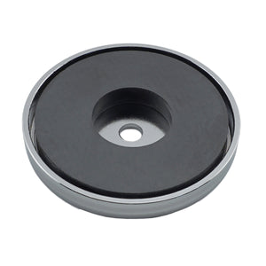 RB70C Heavy-Duty Ceramic Round Base Magnet - Bottom View