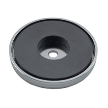 Load image into Gallery viewer, RB70C Heavy-Duty Ceramic Round Base Magnet - Bottom View